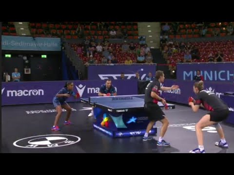S. Gauzy / P. Pavade (FRA) vs R. Gardos / S. Polcanova (AUT) | European Championships 2022 (1/4)