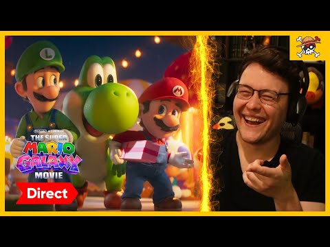 The Super Mario Galaxy Movie Direct 1.25.2026 - RogersBase Reacts
