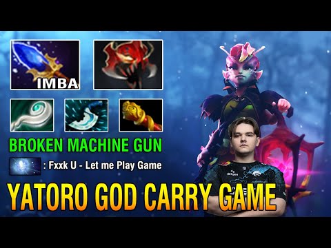 Yatoro God [Dark Willow] Soft Support Aghanim's Scepter + Mom Crazy Machine Gun Carry Game Dota2