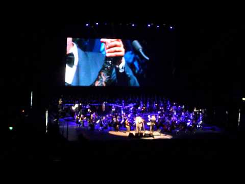 Andrea Bocelli & Delta Goodrem LIVE - When I Fall In Love - Vector Arena, Auckland (11 Sep 2014)