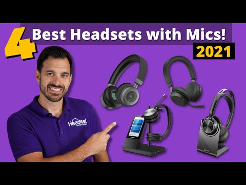 4 Best Headsets with Mics for 2021!
