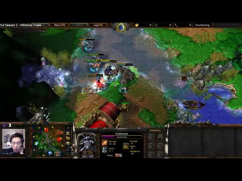 Bizzare Maru (Orc/HU) vs DowaQ Fhra (UD/Orc) - WarCraft 3 - 2v2 - WC2676