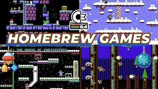 Christmas Commodore 64 Homebrew games