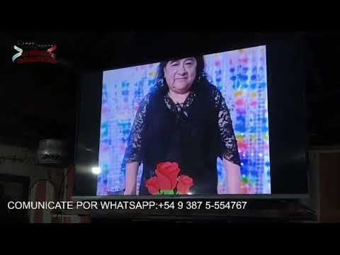 Reconocimiento a la profesora y Directora Estela Guaimas en Campo Quijano a todo Folklor
