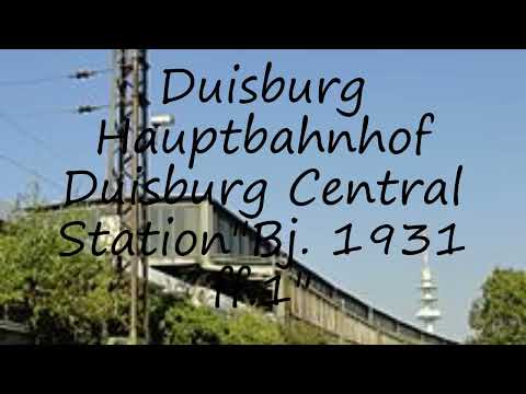 How to pronounce Duisburg Hauptbahnhof  Duisburg Central Station"Bj. 1931 ff.1" in Dutch?
