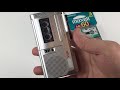 Sony Microcassette Corder M 560V Recorder Demo