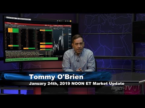 January 24th NOON ET Market Update with Tommy O'Brien on TFNN
