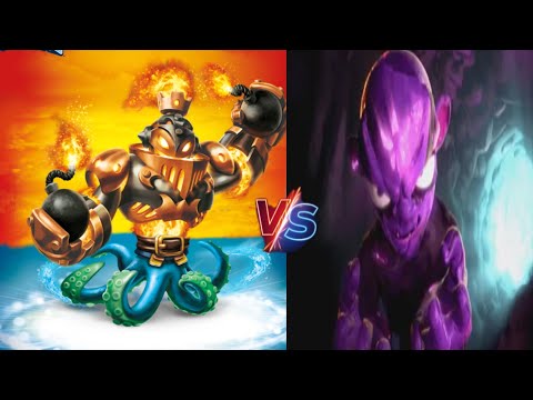 Skylanders Swap Force: Blast Buckler VS Kaos
