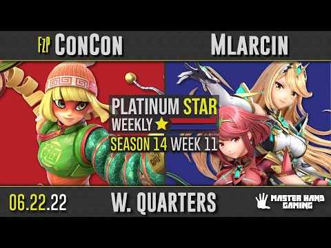 PSW S14:W11 - FzP | ConCon (Min Min) vs Mlarcin (Pyra Mythra) - W Quarterfinals
