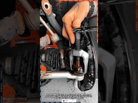 Tie Rod End Puller Tools: Safely Remove Steering Ball Joints #tool #tools #innovation