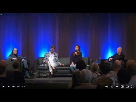 Diskussion "Architektur und Schönheit" mit Stefan Sagmeister, Roland Gnaiger und Elsa Prochazka