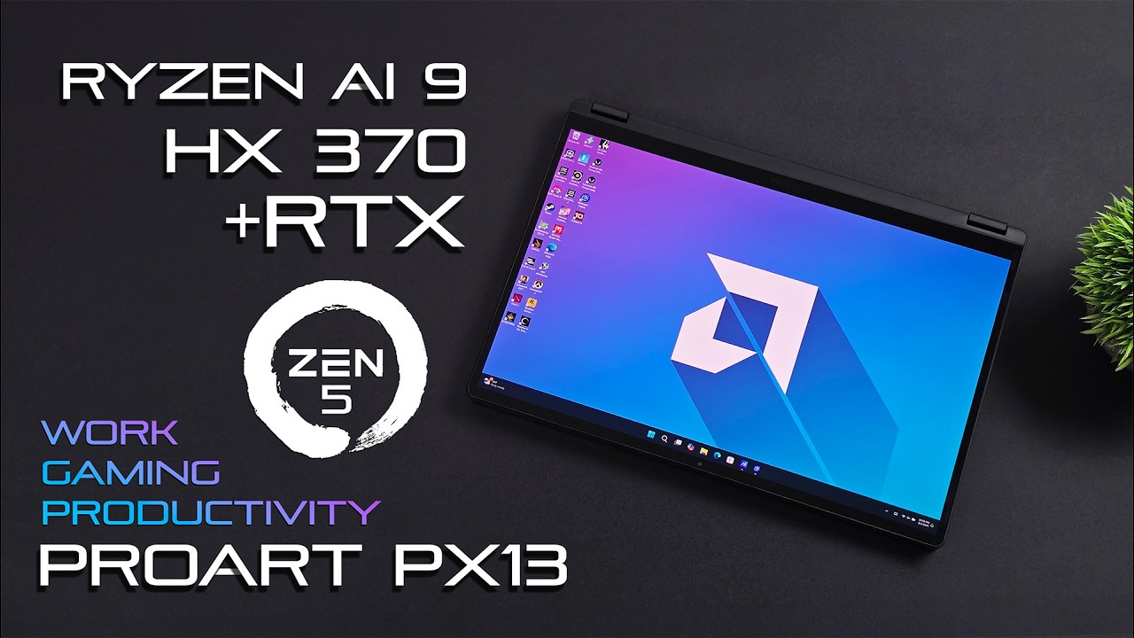The Perfect Travel Laptop For Work And Play? ProArt PX13 Hands On Review
