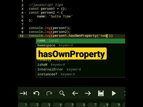 Hasownproperty Javascript Tutorial Shorts Html Javascript