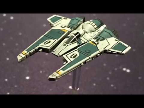 The Cardboard Dungeon: X-Wing Ship Review - Protectorate Starfighter 