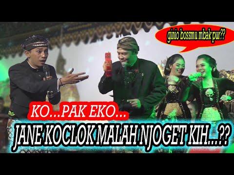 KOOO...PAK EKO!!! TAMBAH PEKOK TO BOSS..  EDISI PALING SERU DUO JO vsPAK DALANG EKO