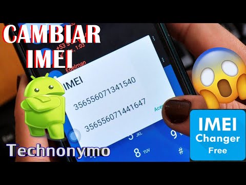 CAMBIAR MI IMEI EN ANDROID || EN MENOS DE 3 MINUTOS 2020 || (ROOT) TECHNONYMO