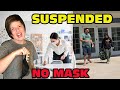 Kid Suspended At School For NOT Wearing A MASK Angry Parents