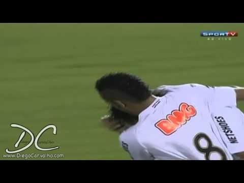 VINICIUS SIMON (Santos 4x1 Linense) CAMPEONATO PAULISTA 2012 [07 - 012]