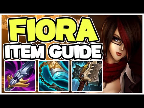 FIORA ITEM GUIDE Using Ingame Example - League of Legends Season 12