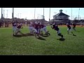 Cason Cook - Big Hit on RB at NUC All-American Week 2013 (#17)