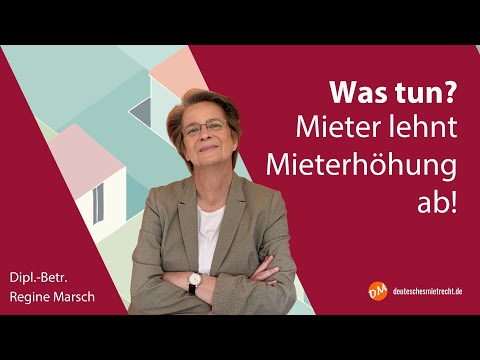 Was passiert, wenn der Mieter die Mieterhöhung ablehnt oder nicht reagiert?
