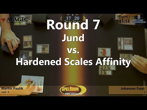 MCQ Coverage: Round 7 - Jund VS Hardened Scales Affinity - SpielRaum [EN]