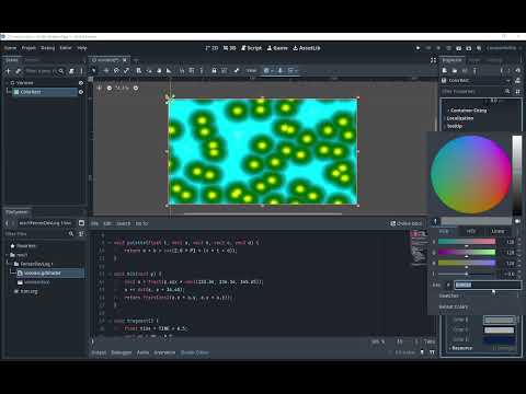 Animate and colorize with Voronoi Diagram