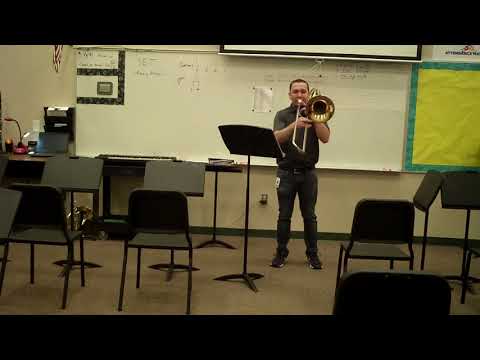 2017-2018 Region 32 MS All-Region Tenor Trombone Etude 2 (with metronome)