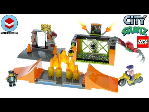 Vidéo LEGO City 60293 : L’aire d’entraînement des cascadeurs