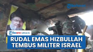 Rudal-rudal Emas Hizbullah Melesat Ledakkan Posisi Militer Israel Balas Kematian para Pemimpin
