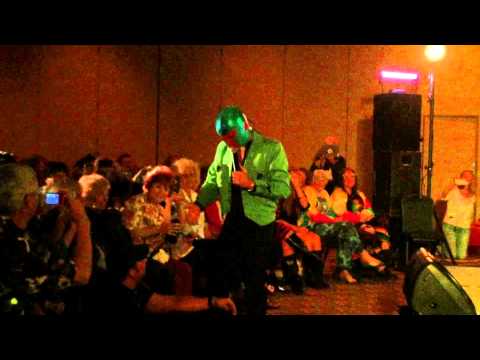 Dean Z, “Fame and Fortune" in Luchador mask - video by Susan Quinn Sand