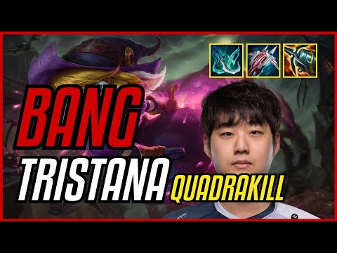 BANG - TRISTANA vs KALISTA ADC - KR GRANDMASTER - PATCH 11.10 PENTAKILL