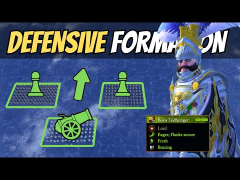 How to Build "Impenetrable" DEFENSIVE FORMATIONS (Battle Tactics Guide) | Total War Warhammer 3