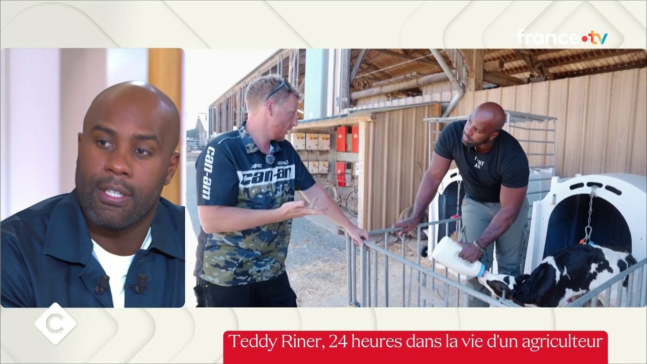 Teddy Riner dans la peau d’un agriculteur