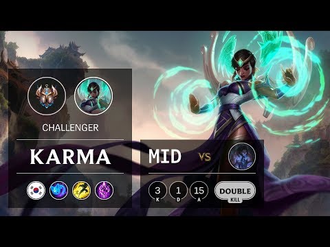 Karma Mid vs Sylas - KR Challenger Patch 9.10