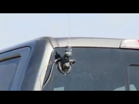 Rugged Radio Window Mount Antenna