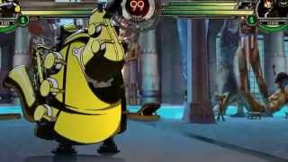 Skullgirls gameplay arcade mode on nightmare mode as Big band