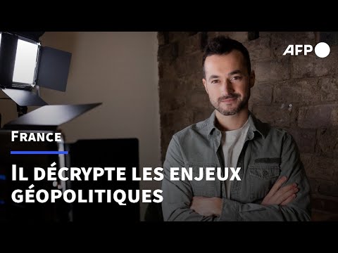 Mister Géopolitix: le vulgarisateur des jeunes passionnés de géopolitique | AFP