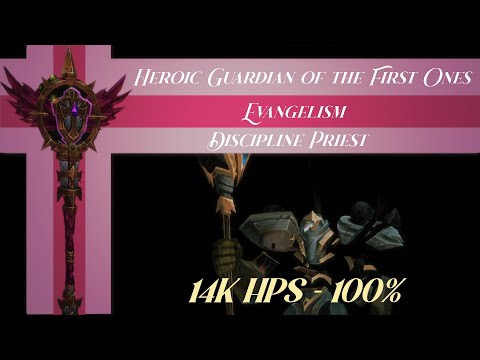 Heroic Guardian of the First Ones Discipline Priest PoV || Sanctum of Domination || Evangelism