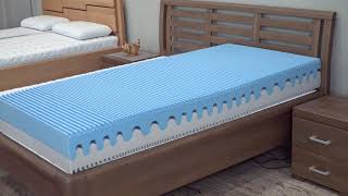 Matrace Dřevočal Hermina 80 x 200 cm potah Aloe Vera 