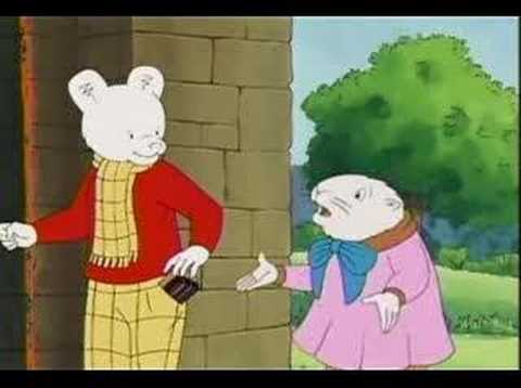 Rupert bear And The Chalk Drawings prt 1
