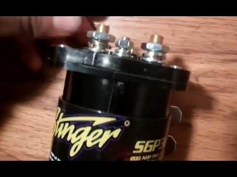 Stinger SGP32 200 Amp Current Relay Battery Isolator =]
