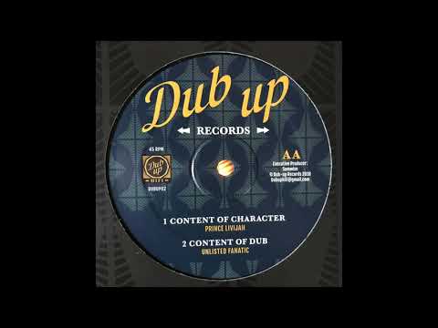 Content Of Dub - Unlisted Fanatic - Dub Up Records DUBUP02