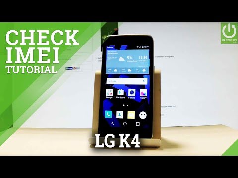 How to Check IMEI Number in LG K4 - Read IMEI Information