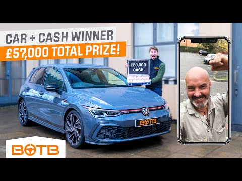 LOST HIS JOB, THEN WON! David Barrois wins new VW Golf Gti Clubsport! | BOTB