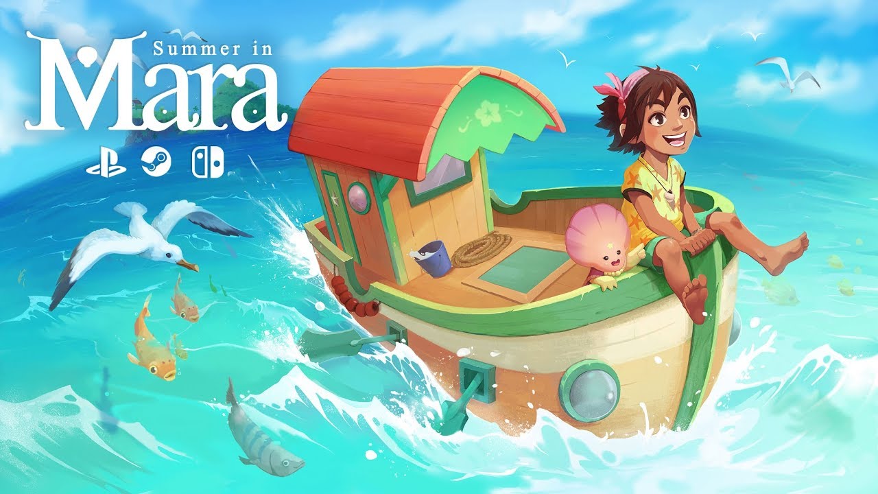 Анонсирующий трейлер игры Summer in Mara
