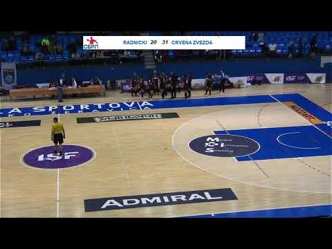 SBRL 2. kolo / Ž / ŽRK Radnički - ŽRK Crvena Zvezda