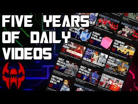 Five Years of Daily Content - Looking Back and Ahead