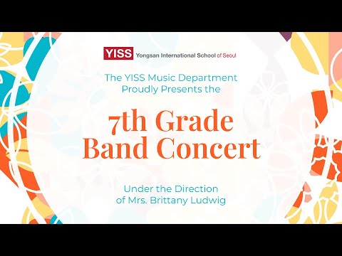 7th Grade Band Spring Concert