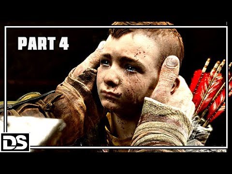 God of War PS4 Gameplay German #4 - Bleib stark mein Sohn - Let's Play God of War 4 Deutsch